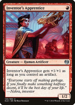 Inventor's Apprentice [Kaladesh] | Cards and Coasters CA