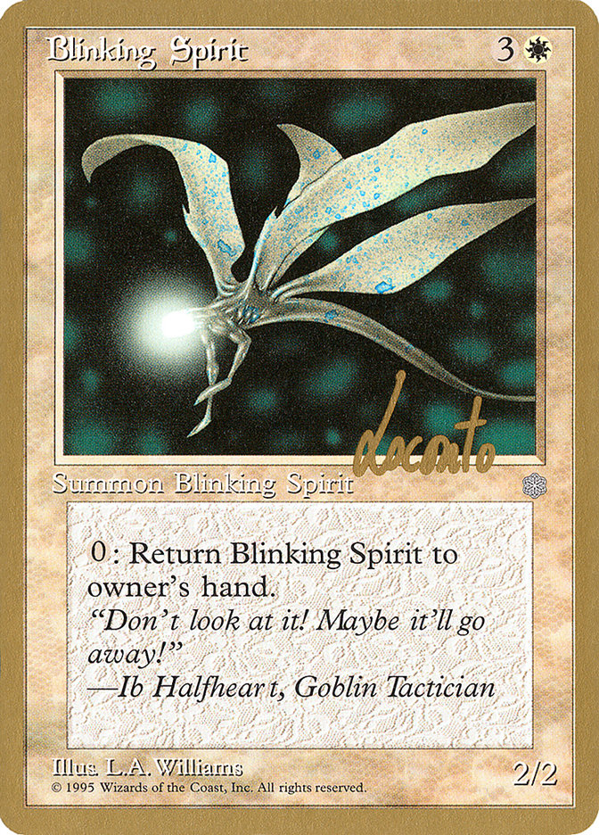 Blinking Spirit (Michael Loconto) [Pro Tour Collector Set] | Cards and Coasters CA