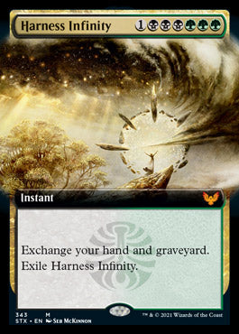 Harness Infinity (Extended) [Strixhaven: School of Mages] | Cards and Coasters CA