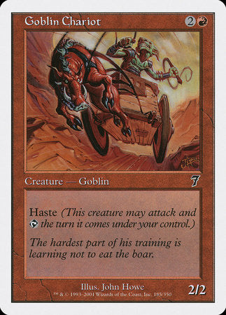 Goblin Chariot [Seventh Edition] | Cards and Coasters CA