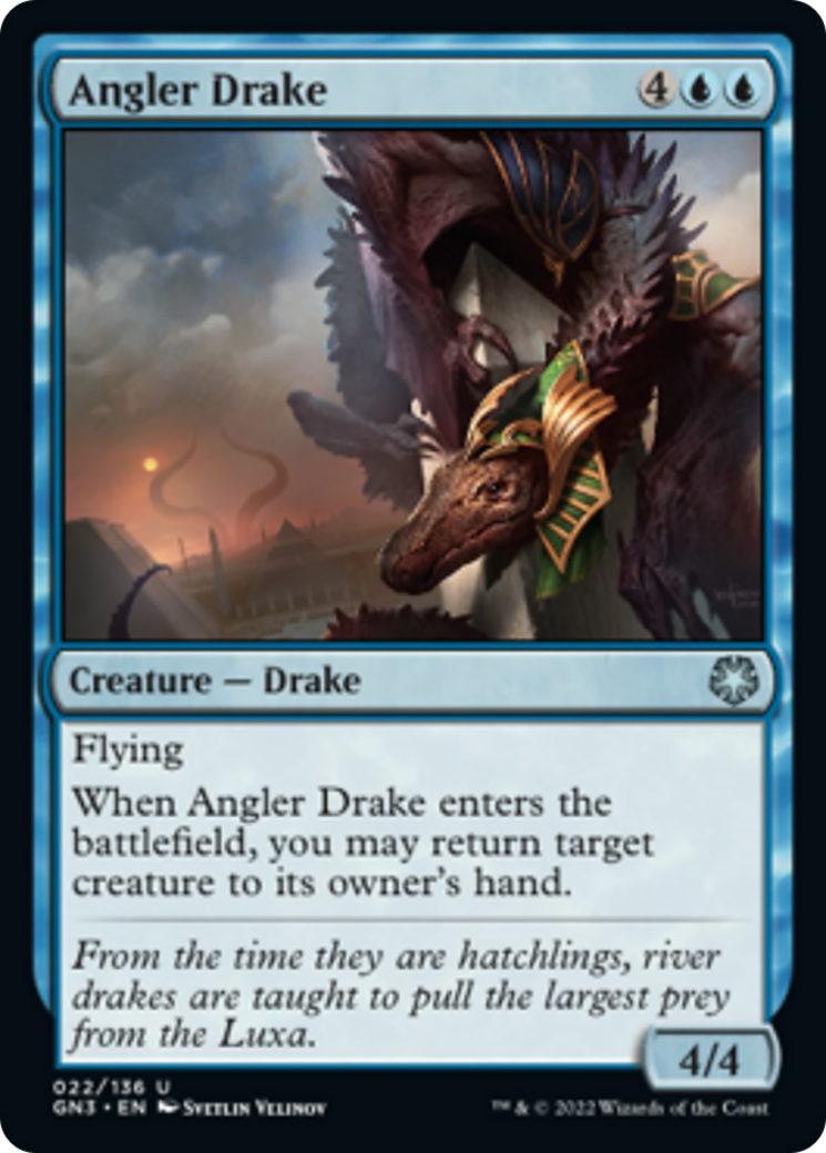 Angler Drake [Game Night: Free-for-All] | Cards and Coasters CA