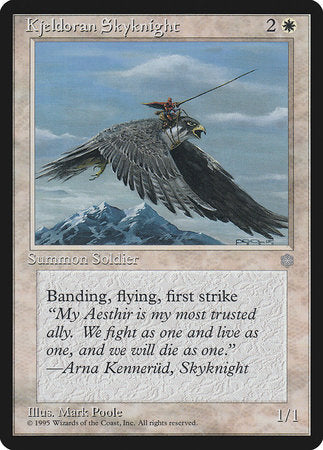Kjeldoran Skyknight [Ice Age] | Cards and Coasters CA