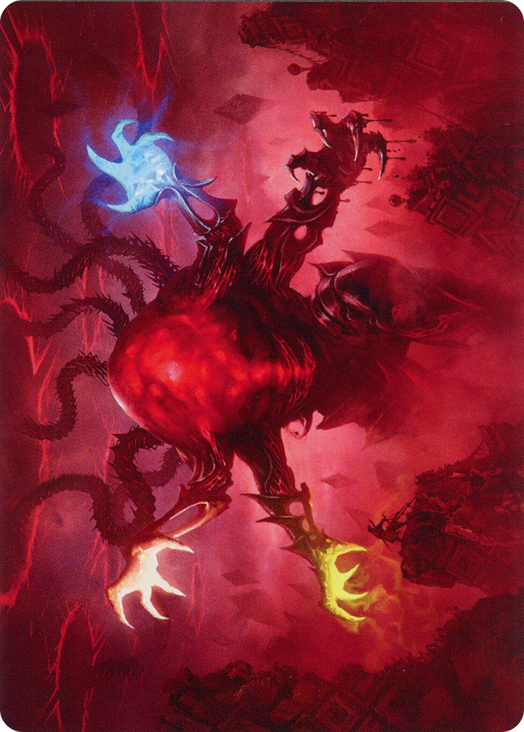 Omnath, Locus of All Art Card (51) [March of the Machine Art Series] | Cards and Coasters CA