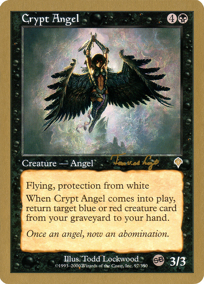 Crypt Angel (Tom van de Logt) (SB) [World Championship Decks 2001] | Cards and Coasters CA