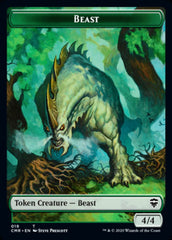 Beast (19) // Elephant Token [Commander Legends Tokens] | Cards and Coasters CA