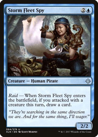 Storm Fleet Spy [Ixalan] | Cards and Coasters CA