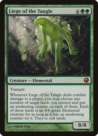 Liege of the Tangle [Scars of Mirrodin] | Cards and Coasters CA