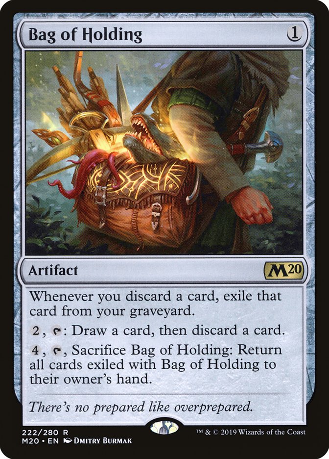 Bag of Holding [Core Set 2020] | Cards and Coasters CA