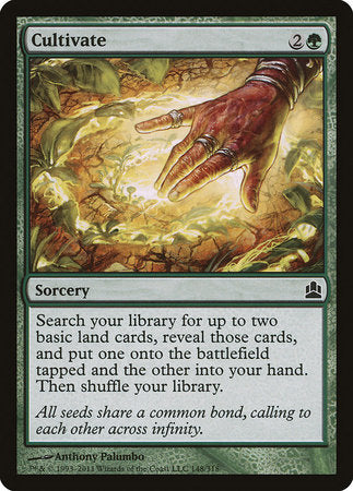 Cultivate [Commander 2011] | Cards and Coasters CA