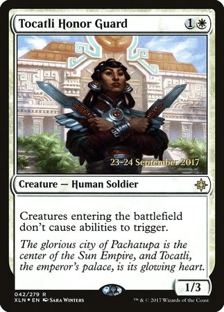 Tocatli Honor Guard [Ixalan Promos] | Cards and Coasters CA