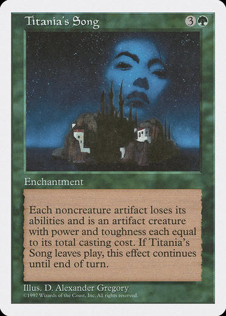 Titania's Song [Fifth Edition] | Cards and Coasters CA