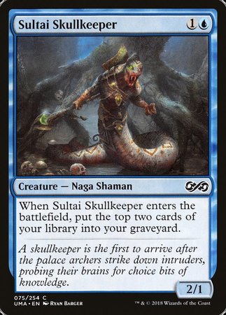 Sultai Skullkeeper [Ultimate Masters] | Cards and Coasters CA