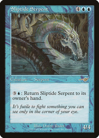 Sliptide Serpent [Nemesis] | Cards and Coasters CA