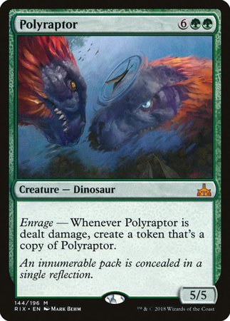 Polyraptor [Rivals of Ixalan] | Cards and Coasters CA