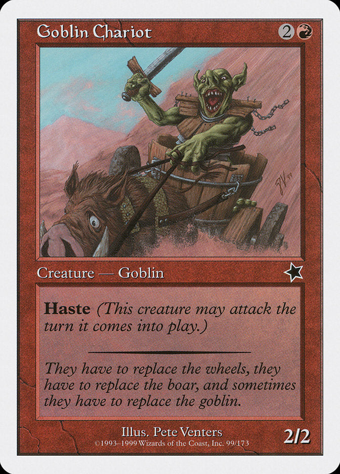 Goblin Chariot [Starter 1999] | Cards and Coasters CA