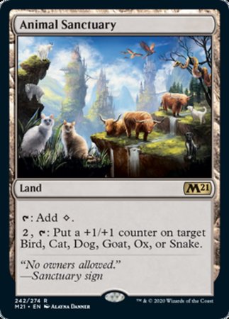 Animal Sanctuary [Core Set 2021] | Cards and Coasters CA