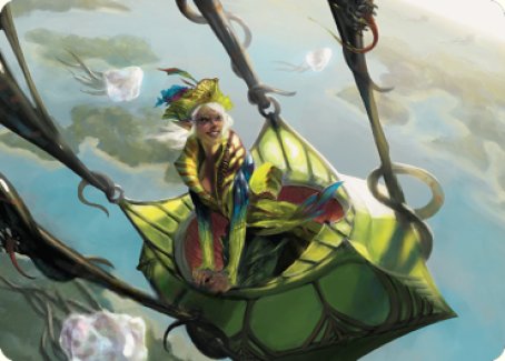 Nael, Avizoa Aeronaut Art Card [Dominaria United Art Series] | Cards and Coasters CA