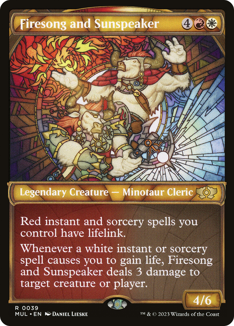 Firesong and Sunspeaker [Multiverse Legends] | Cards and Coasters CA