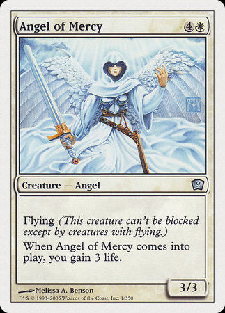 Angel of Mercy [Ninth Edition] | Cards and Coasters CA