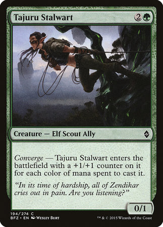 Tajuru Stalwart [Battle for Zendikar] | Cards and Coasters CA