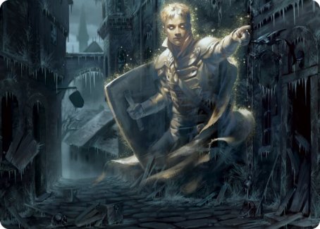 Dennick, Pious Apparition Art Card [Innistrad: Midnight Hunt Art Series] | Cards and Coasters CA