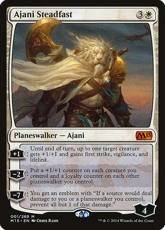 Ajani Steadfast [Magic 2015] | Cards and Coasters CA