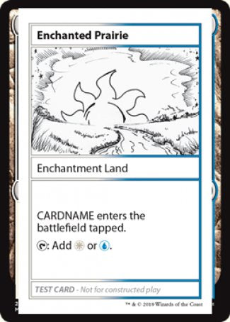 Enchanted Prairie (2021 Edition) [Mystery Booster Playtest Cards] | Cards and Coasters CA