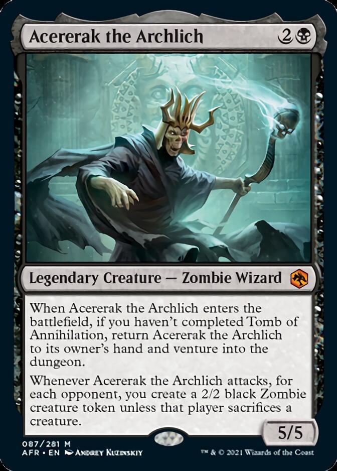 Acererak the Archlich [Dungeons & Dragons: Adventures in the Forgotten Realms] | Cards and Coasters CA