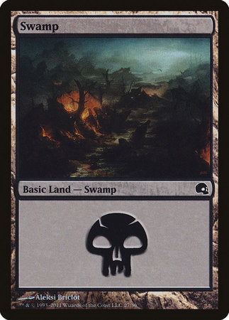 Swamp (27) [Premium Deck Series: Graveborn] | Cards and Coasters CA