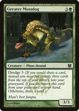 Greater Mossdog [Modern Masters] | Cards and Coasters CA