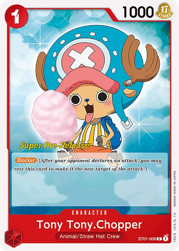 Tony Tony.Chopper [Super Pre-Release Starter Deck: Straw Hat Crew] | Cards and Coasters CA