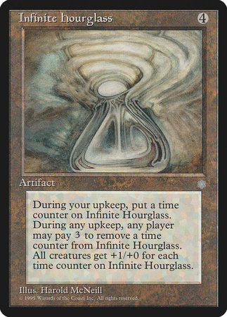 Infinite Hourglass [Ice Age] | Cards and Coasters CA