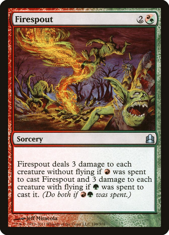 Firespout [Commander 2011] | Cards and Coasters CA