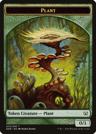 Plant Token [Duel Decks: Nissa vs. Ob Nixilis] | Cards and Coasters CA