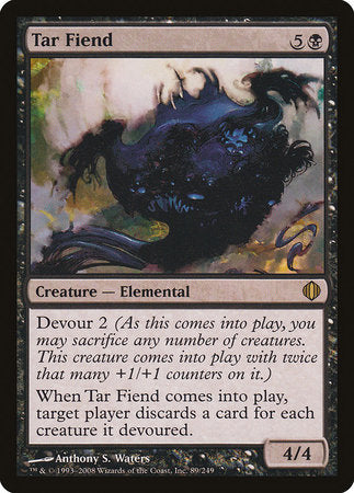 Tar Fiend [Shards of Alara] | Cards and Coasters CA