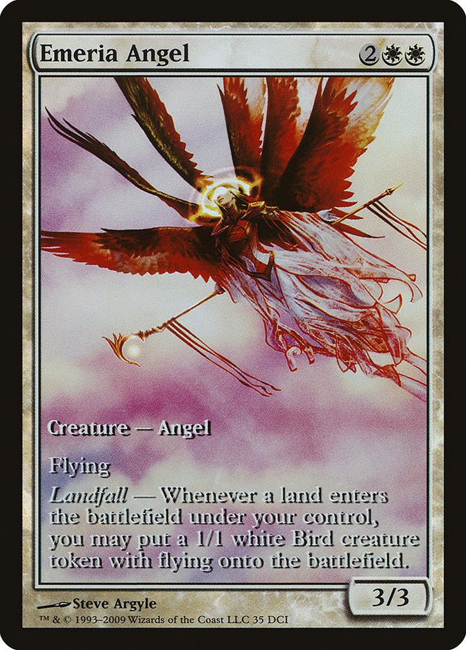 Emeria Angel (Game Day) (Extended) [Zendikar Promos] | Cards and Coasters CA