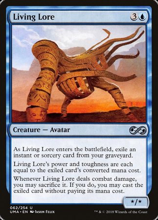Living Lore [Ultimate Masters] | Cards and Coasters CA
