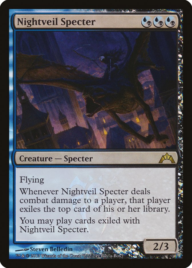 Nightveil Specter (Buy-A-Box) [Gatecrash Promos] | Cards and Coasters CA