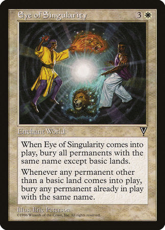 Eye of Singularity [Visions] | Cards and Coasters CA