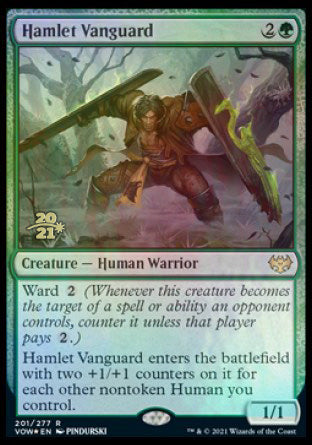 Hamlet Vanguard [Innistrad: Crimson Vow Prerelease Promos] | Cards and Coasters CA