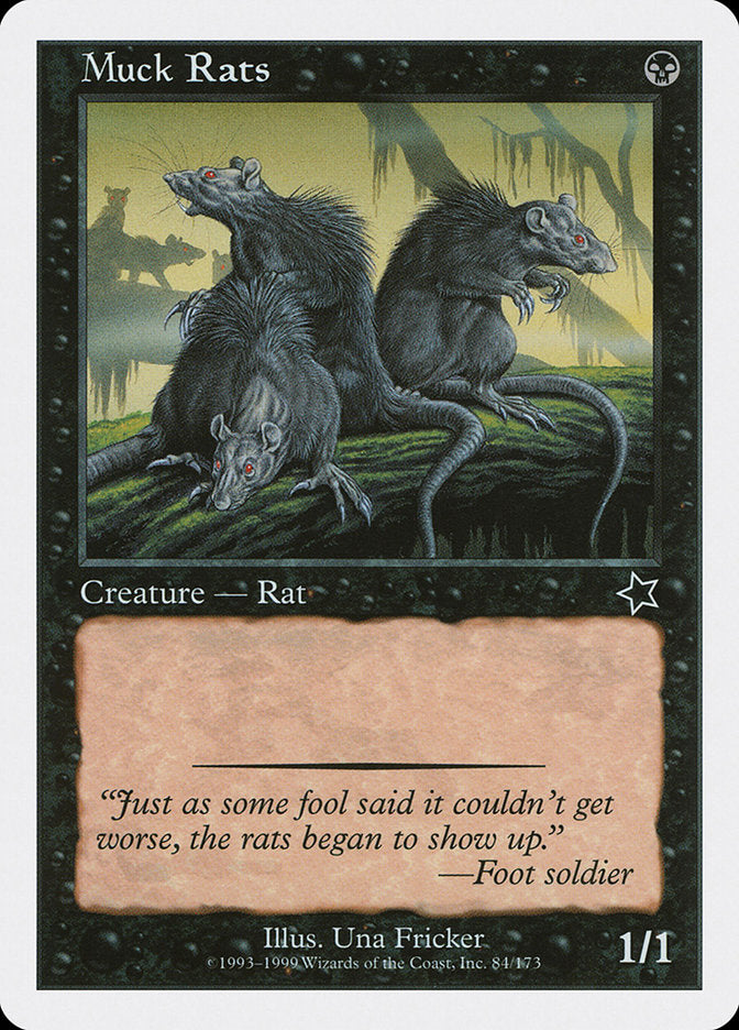 Muck Rats [Starter 1999] | Cards and Coasters CA