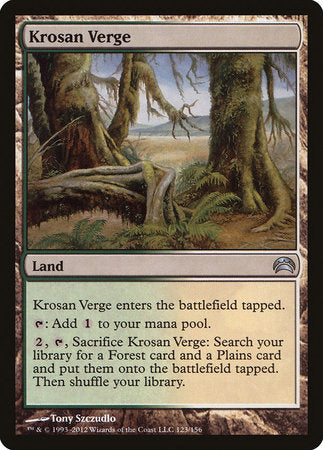 Krosan Verge [Planechase 2012] | Cards and Coasters CA