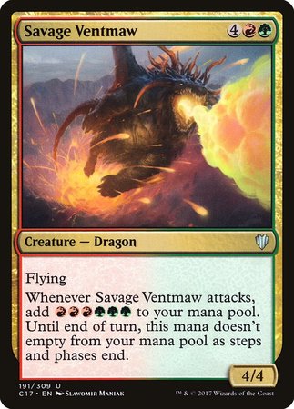 Savage Ventmaw [Commander 2017] | Cards and Coasters CA