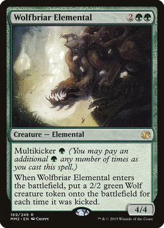 Wolfbriar Elemental [Modern Masters 2015] | Cards and Coasters CA