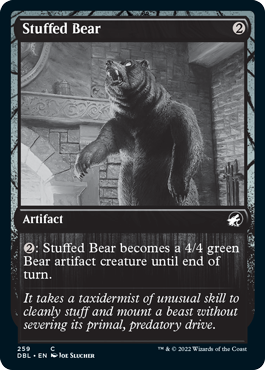 Stuffed Bear [Innistrad: Double Feature] | Cards and Coasters CA