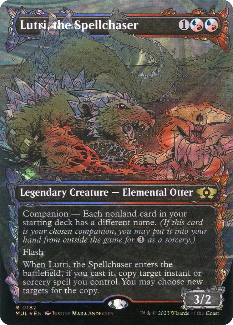 Lutri, the Spellchaser (Halo Foil) [Multiverse Legends] | Cards and Coasters CA