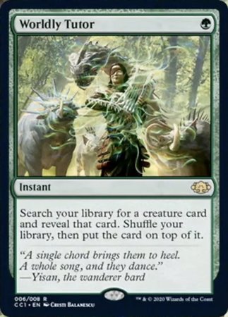 Worldly Tutor [Commander Collection: Green] | Cards and Coasters CA