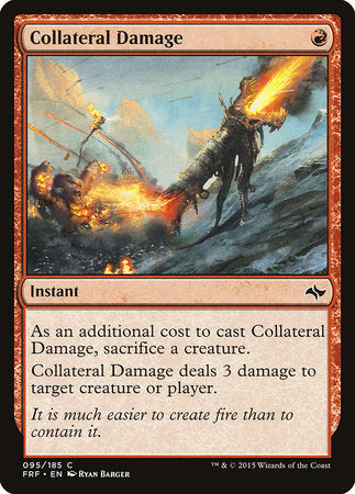 Collateral Damage [Fate Reforged] | Cards and Coasters CA