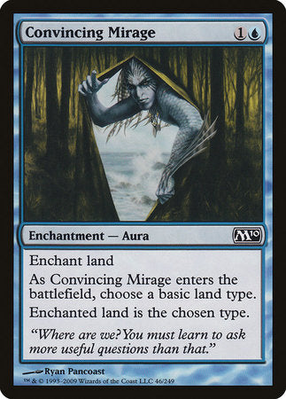 Convincing Mirage [Magic 2010] | Cards and Coasters CA