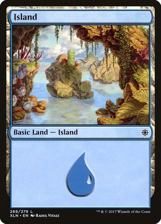 Island (266) [Ixalan] | Cards and Coasters CA